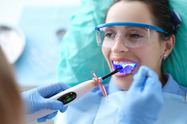 Composite bonding for teeth provided near Plymouth